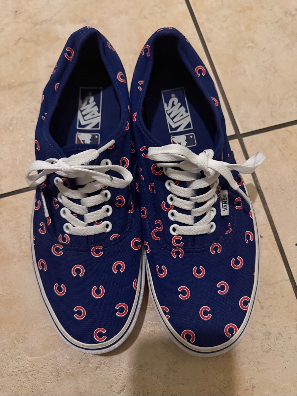Vans Chicago Cubs MLB Sneakers - Picture 4 of 6